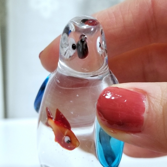 アクアドーム ペンギン 金魚鉢 新品未使用 液体密閉