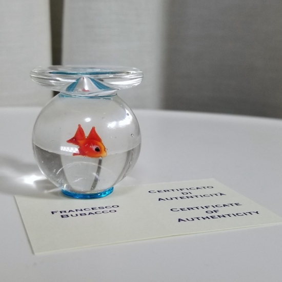 金魚鉢 ムラーノガラス アクアリウム Daily12-8