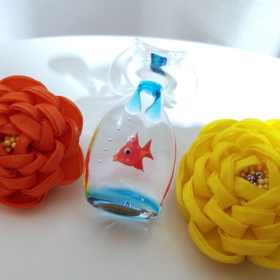 金魚玉・クワイカの潮…Glass2H | 彩元堂：増永元 official site