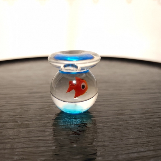 ♡シーグラスアート 金魚さんに会いにいっちゃった♪ 金魚鉢とうさぎさん達♡ GpD1I_FbwAANmkB.jpg