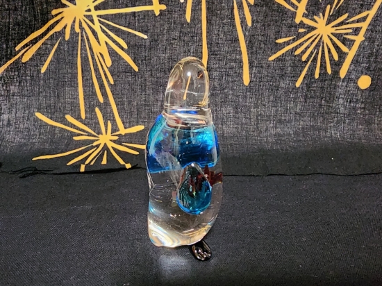 N agako様 御約定済 金魚のガラス 提げもの 工芸品